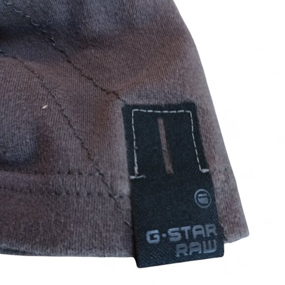 G-Star RAW 3301 Men’s T-Shirt XXL Dark Gray Charcoal Crew Neck Short Sleeve - Picture 6 of 13